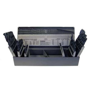 114PC 118° General Purpose Jobber Length Drill Set CL 150 Oxide HSS 1/16-1/2, #1-#60, 1mm-13mm - 57726