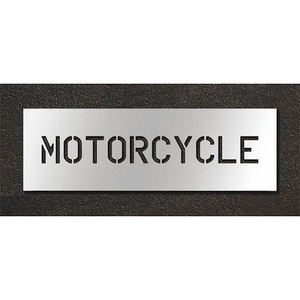 Pavement Stencil, Motorcycle, STL-108-70616 - STL-108-70616