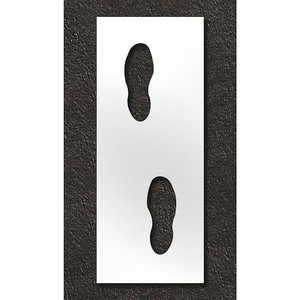 Pavement Stencil, Foot Steps, STL-108-12414 - STL-108-12414