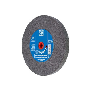 10" x 1" Vitrified Bench Wheel - 1-1/4" A.H., Aluminum Oxide, 46 Grit - 61770 10" x 1" Vitrified Bench Wheel - 1-1/4" A.H., Aluminum Oxide, 46 Grit - 61770