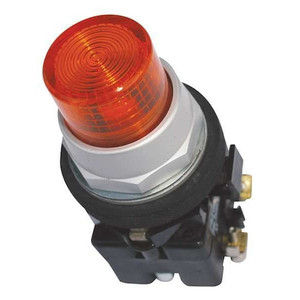 Illuminated Push Button Operator, 30 mm, Amber - HT8GBAF7