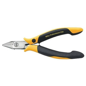 4 1/2 in Precision Diagonal Cutting Plier Semiflush Cut Uninsulated - 32702