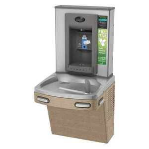 Indoor/Outdoor, Wall Mount, Sandstone, Yes ADA, Water Cooler - PG8EBF