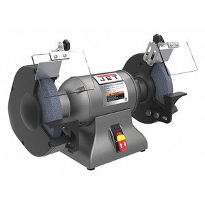 Bench Grinder, 8 in Max. Wheel Dia, 1 in Max. Wheel Thickness, 36/60 Grinding Wheel Grit - 578008