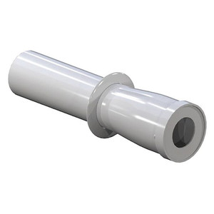 Extension Pipe, 4 In x 16 In, PVC - K001184