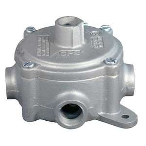 Conduit Outlet Body, Iron, X, 3/4 In. - CPU20