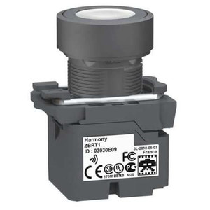 Push Button with Transmitter, 22 mm, White - ZB5RTA1