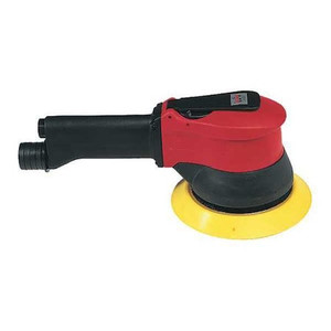 6 Inch (150 mm) Air Hand Sander, Central Vacuum, H&L, 6 Pad Holes, 0.28 HP / 210 W - 9000 RPM - CP9534