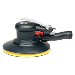 6 Inch Air Random Orbital Sander, Central Vac, Hook & Loop, 6 Pad Holes, 0.28 HP / 210 W - 12000 RPM - CP7250CVE