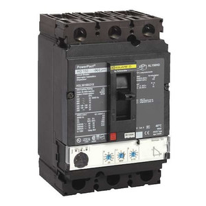 Molded Case Circuit Breaker, HGL Series, 150A, 3 Pole, 600V AC, 65kA at 240V AC - HGL36150U33X