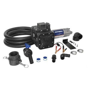 Fuel Transfer Pump, 12V DC, 13 gpm Max. Flow Rate , 1/4 HP, Polypropylene, 1 in NPT Inlet - SS419BX665