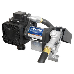 Fuel Transfer Pump, 12V DC, 13 gpm Max. Flow Rate , 1/4 HP, Cast Iron, 1 in NPT Inlet - FR410BEXP