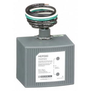 Surge Protection Device, 1 Phase, 120/240V AC, 2 Poles, 3 Wires + Ground - HEPD80