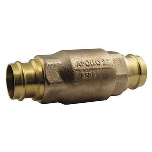2" Press Lead Free Bronze Ball Cone Check Valve - 61LF10801PR