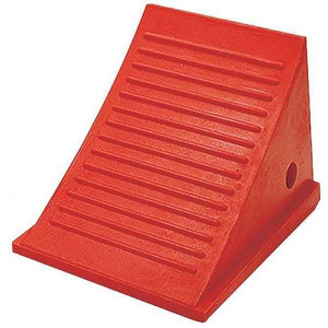 8-1/2 in. Urethane Wheel Chock in Orange - UC1500-4.5