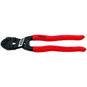 8 in. Knipex CoBolt Fencing Compact Bolt Cutter with Plastic Grip - 71 01 200 R