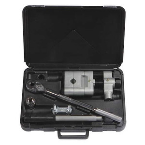 Pipe Shut Off Tool Kit For 3/4 to 1 in Pipe, Includes #68 Clamp, Ratchet & Carrying Case - 85