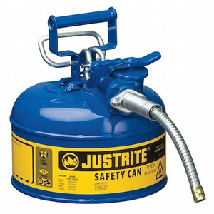 1 gal Blue Steel Type II Safety Can Kerosene - 7210320