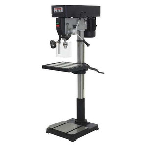 Floor Drill Press, Belt Drive, 1 1/2 hp, 115/230 V, 21 7/8 in Swing, 12 Speed - IDP-22