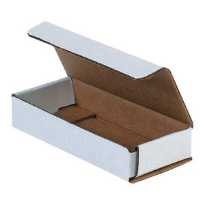 Corrugated Mailers, 11" x 8" x 2", White, 50/Bundle - M1182R