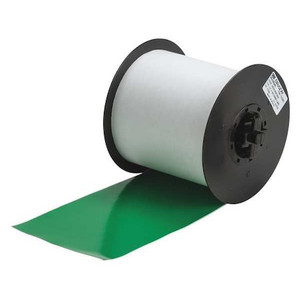 Label Tape Cartridge, Green, 4 In. W - 113204