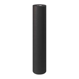 Colored Kraft Paper, 50#, 48", Black, 1/Roll - KP4850BK