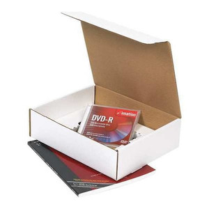 CD Literature Mailer Kits, 11 1/8" x 8 3/4" x 4", White, 50/Bundle - CDLM1184