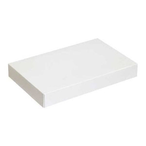 Apparel Boxes, 17x11x2 1/2", White, 50PK, 17" Inside Lg, 11" Inside W, White, 50 PK - AB17112W