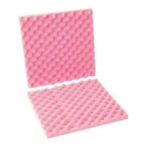 Anti-Static Convoluted Foam Sets, 16" x 16" x 2", Pink, 12/Sets per Case - FCSA16162