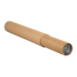 Adjustable Tubes, 3 1/4" x 24 - 44", Kraft, 25/Case - P32544AT