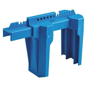 Ball Valve Lockout, Blue, 2 to 8 In. - BS08A-BU