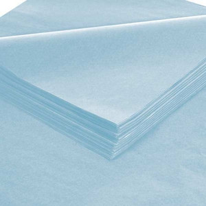 Tissue Paper, Gift Grade, 20" x 30", Light Blue, 480/Case - T2030X