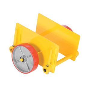 Yellow Adjustable Panel Dolly 1000 lb Capacity Poly-on-Steel Casters - PLDL-ADJ-8PS Yellow Adjustable Panel Dolly 1000 lb Capacity Poly-on-Steel Casters - PLDL-ADJ-8PS