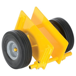 Yellow Adjustable Panel Dolly 500 lb Capacity Foam-Filled Casters - PLDL-ADJ-10FF Yellow Adjustable Panel Dolly 500 lb Capacity Foam-Filled Casters - PLDL-ADJ-10FF