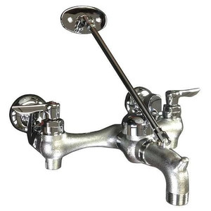 6" to 10" Mount, Commercial 2 Hole Straight Service Sink Faucet - 8354112.004