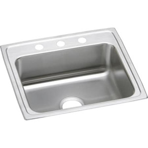 Kitchen Sink, Top Mount, Stainless steel Finish - LR22193 Kitchen Sink, Top Mount, Stainless steel Finish - LR22193