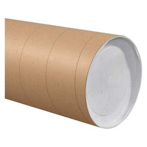 Jumbo Mailing Tubes, 8" x 36", Kraft, 10/Case - P8036KHD
