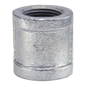 3" FNPT Galvanized Coupling - 0311081608