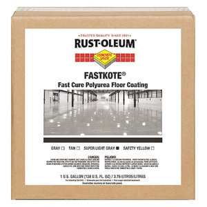 1 gal Floor Coating, High Gloss Finish, Light Gray, Solvent Base - 277497