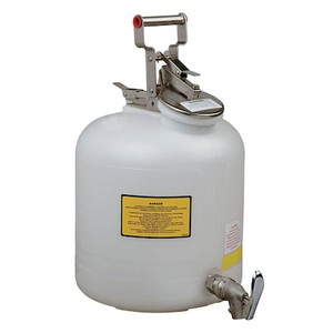 Disposal Can, 5 Gal., White, Polyethylene - 12772