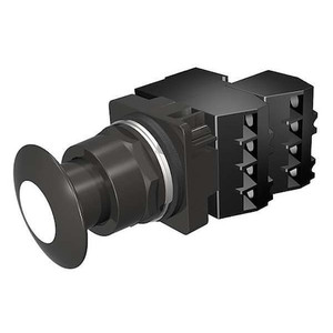 Illuminated Push Button, 30 mm, 2NC, White - 52BP2HBG