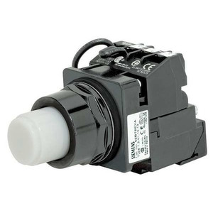 Illuminated Push Button, 30 mm, 1NO, White - 52BT6JBKB