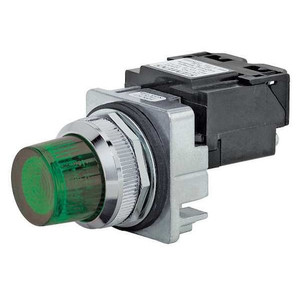 Pilot Light, Transformer, Grn, 240VAC, 30mm - 52PL5H3