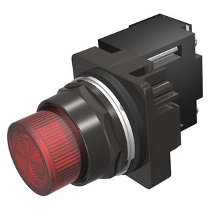 Pilot Light, Full Voltage, Red, 24VAC/DC - 52BL4D2