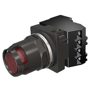 Illuminated Push Button, 30 mm, 1NC, Red - 52BT6J2JBV