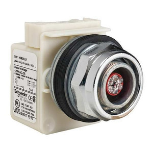 Pilot Light, LED, Red, 120VAC/DC, No Lens - 9001KP38LR