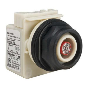 Pilot Light, LED, Red, 24-28VAC/DC, No Lens - 9001SKP35LR