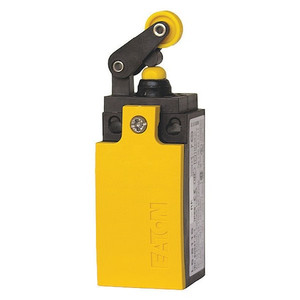 Limit Switch, Plunger, Roller Lever, 1NC/1NO, 4A @ 400V AC, Actuator Location: Top - LS-S11S-L
