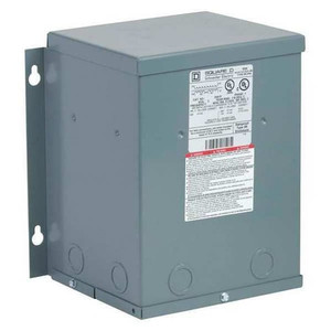 General Purpose Transformer, 2 kVA, NEMA 3R, 115°C, 120/240V AC, 600V AC - 2S51F