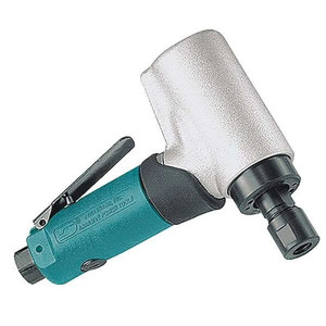7 Degree Offset Die Grinder, 1/4 in NPT Female Air Inlet, 1/4 in Collet, Heavy Duty, 18,000 RPM - 52211